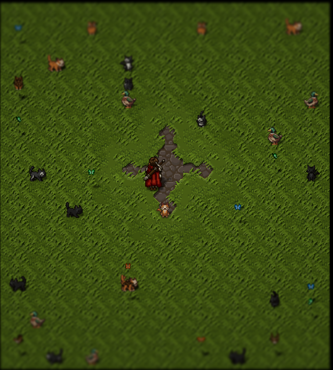 Neue Tiere im Overworld