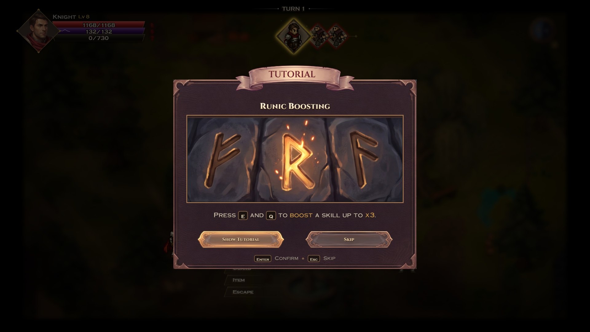 First-time tutorials explain each mechanic exactly when it first appears.