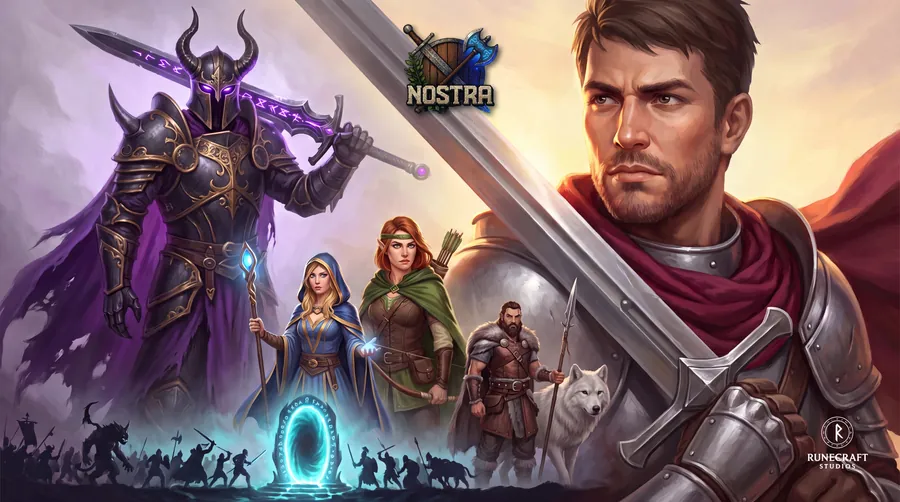 NOSTRA Key Art (gamescom 2026)